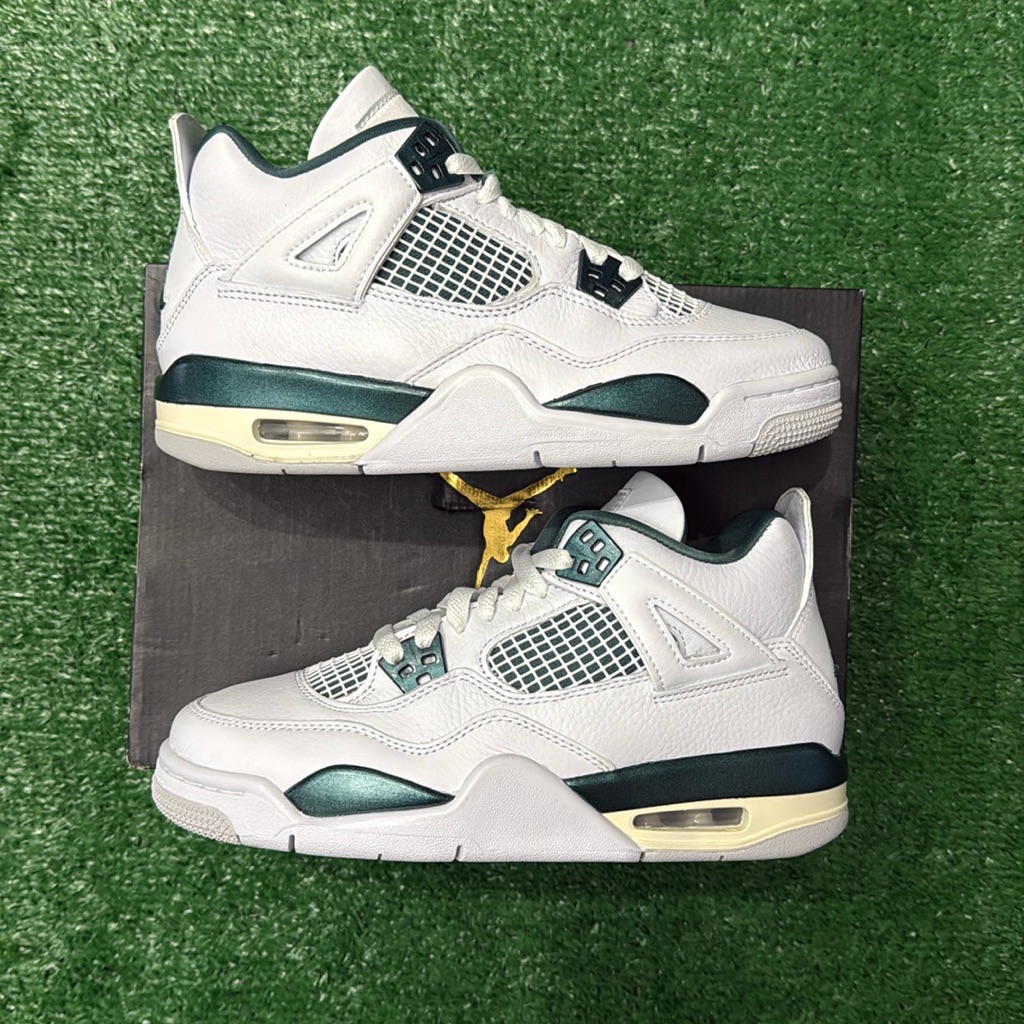 Air Jordan 4 Retro Gs Oxidized Green - 6y